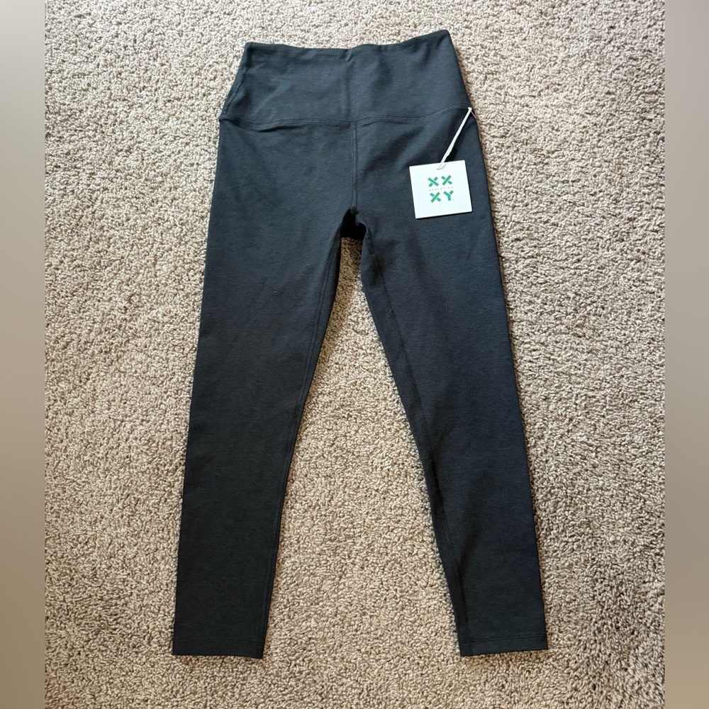 High-Waisted Black Leggings